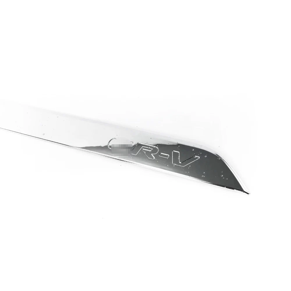 Car Accessories Exterior Rear Door Strip Trunk Streamer Tail Gate Trim Trunk Lip Molding Trim For Toyota CRV 2017 2018