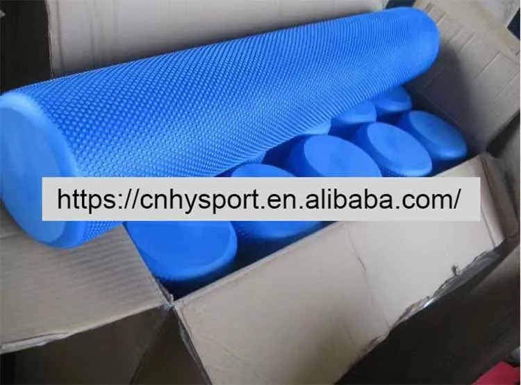 Фирменная этикетка высокая плотность глубокие ткани набор для упражнений фитнеса сетка Йога массаж мышц ролик из вспененного этилвинилацетата