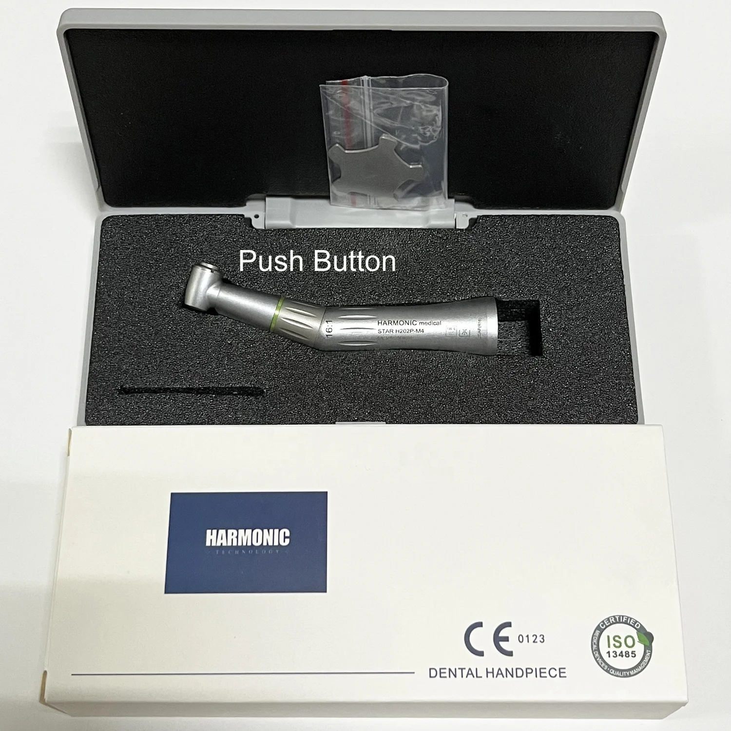 16:1 low speed dental contra angle connect with dental electric micromotor for endo