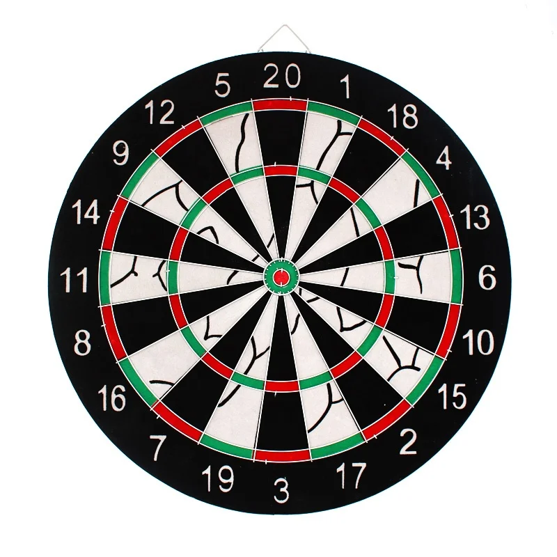 High quality flock dartboard with 6 darts for sale