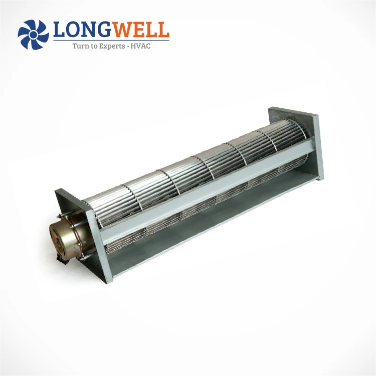 Низкий уровень шума 220V / 115V AC Тангенциальное Вентилятор 60W заказной высокая скорость вентилятора перекрестного течения с нагревателем