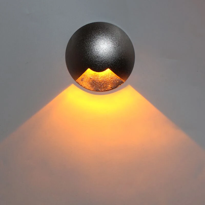 316 stainless steel single color 12v/90-260v floor light 3W led underground light