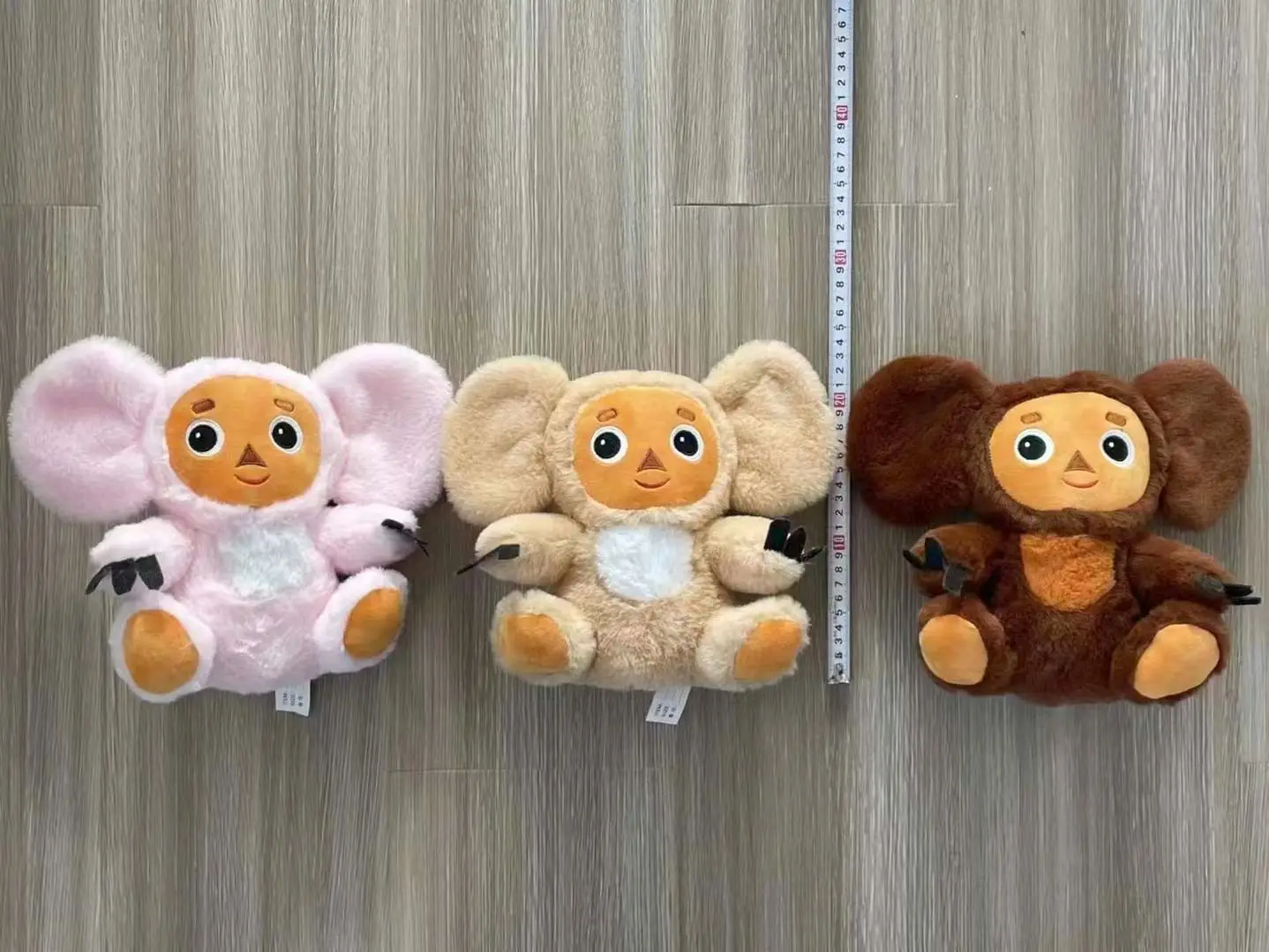 Allogogo Russia Anime Chebraska Plush Figure Toys Baby Sleep Appease Big Ear Doll Cheburashka Toy Plush Monkey For Kids