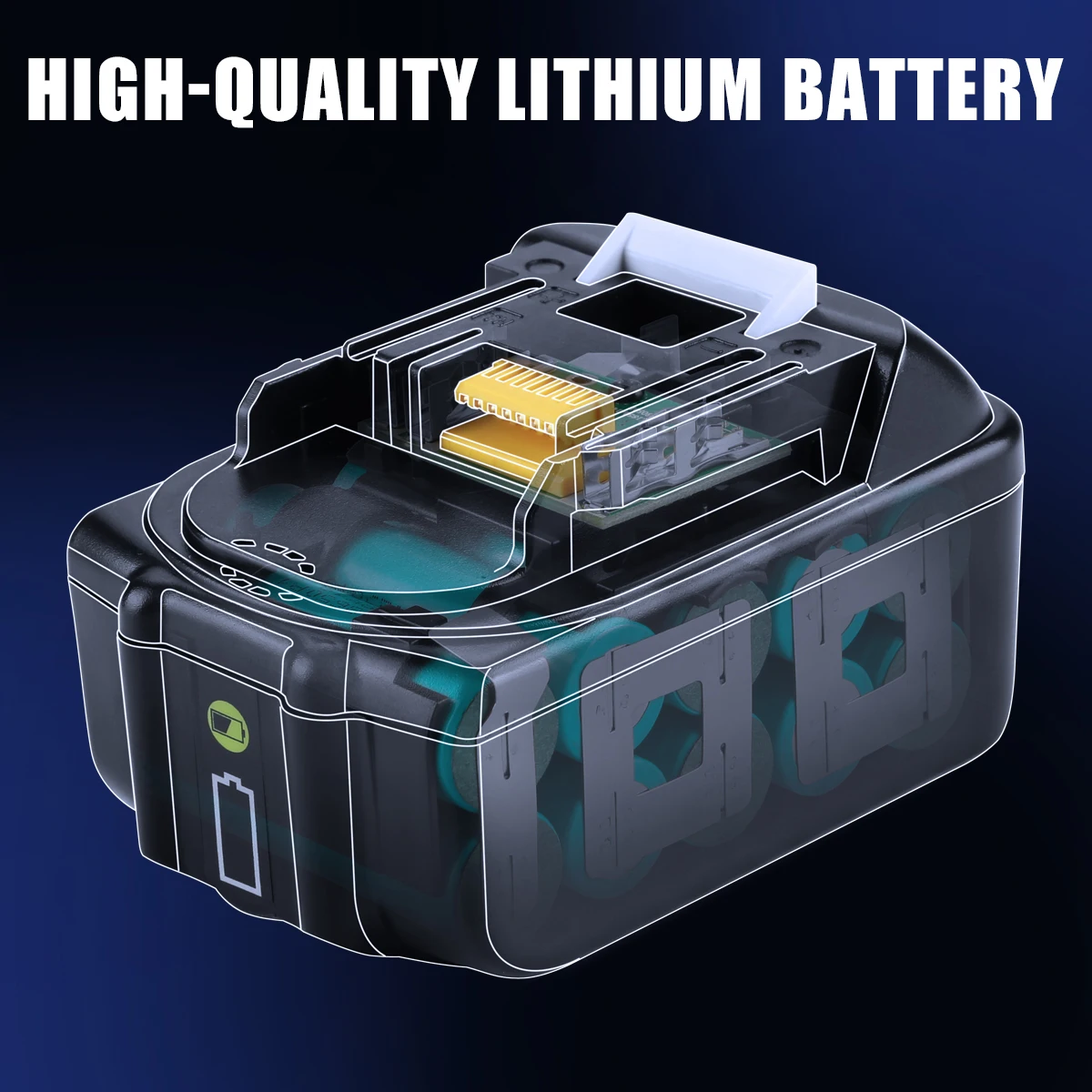 Аккумуляторная литиевая аккумуляторная батарейка 18 напряжения 2.0Ah BL1815 BL1830 BL1835 LXT400