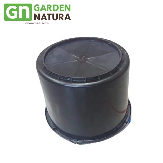 
Recycled Plastic Bucket 10L Black 