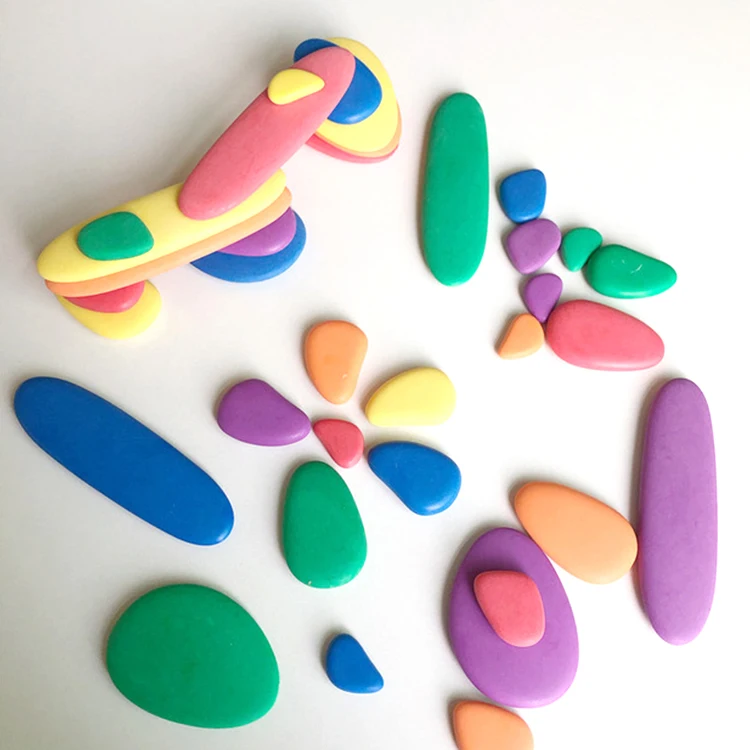 36 pcs Building Block Stacking Game Toy Educational Preschool Learning Toys Building Stacking Blocks Stone Blocks Toy