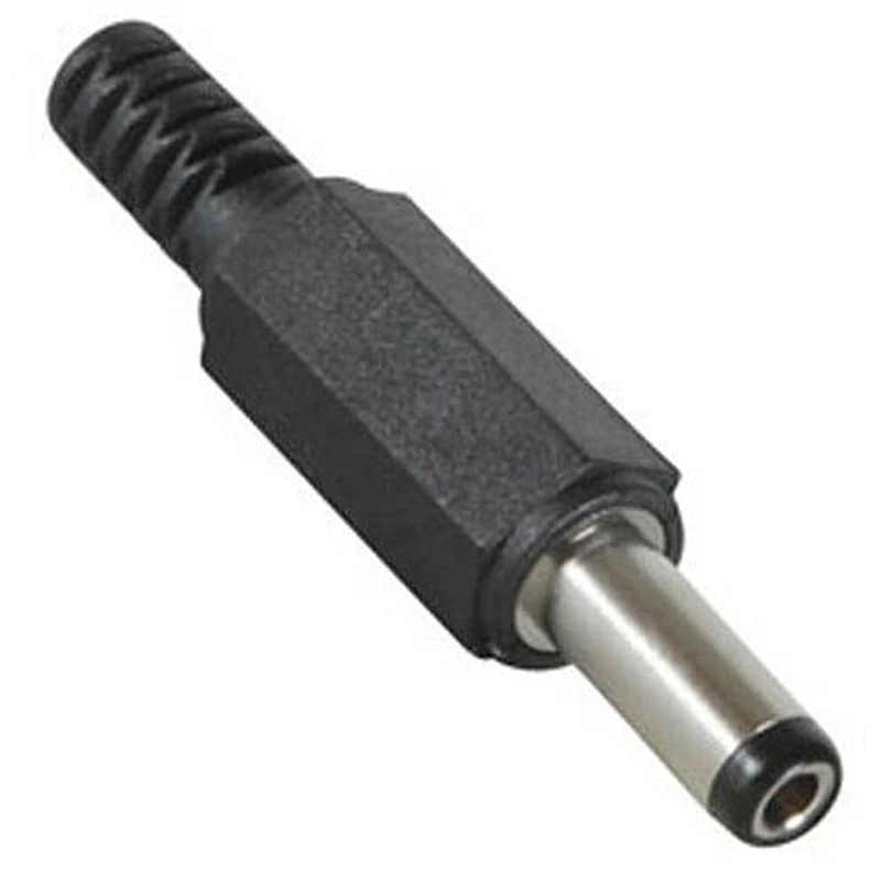DC Power Male Solder Connector - 2.5mm I.D. - 5.5mm O.D.