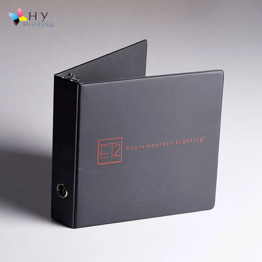 Custom PVC Presentation Binder document holder binder 3 ring