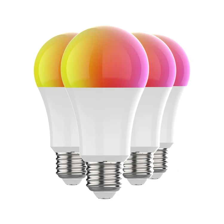 manufacture livarno lux 7w alexa remote control color e27 tuya rgb wifi smart light led bulb