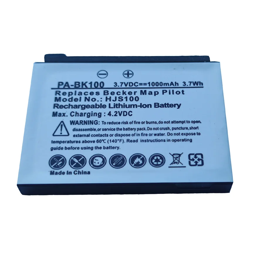 Аккумуляторная батарея HJS100 для C260 GLK300 Becker Map Pilot GPS battery