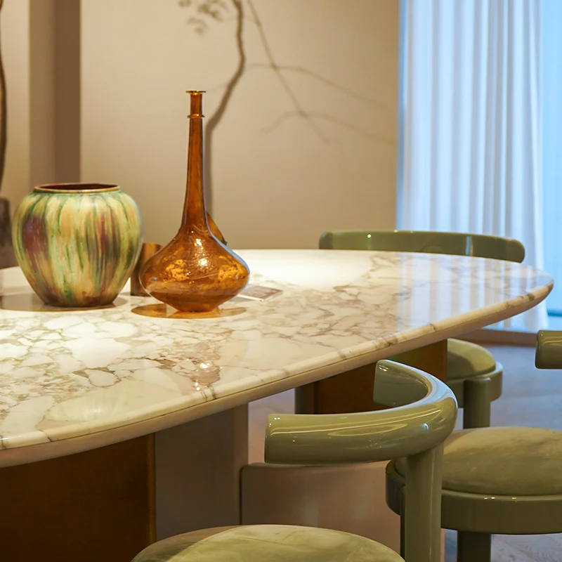 Modenfili Mesa De Comedor Jantar Tavolo Da Pranzo Esstisch Modern Luxury Marble Stylish Pattern Texture Dinning Dining Table