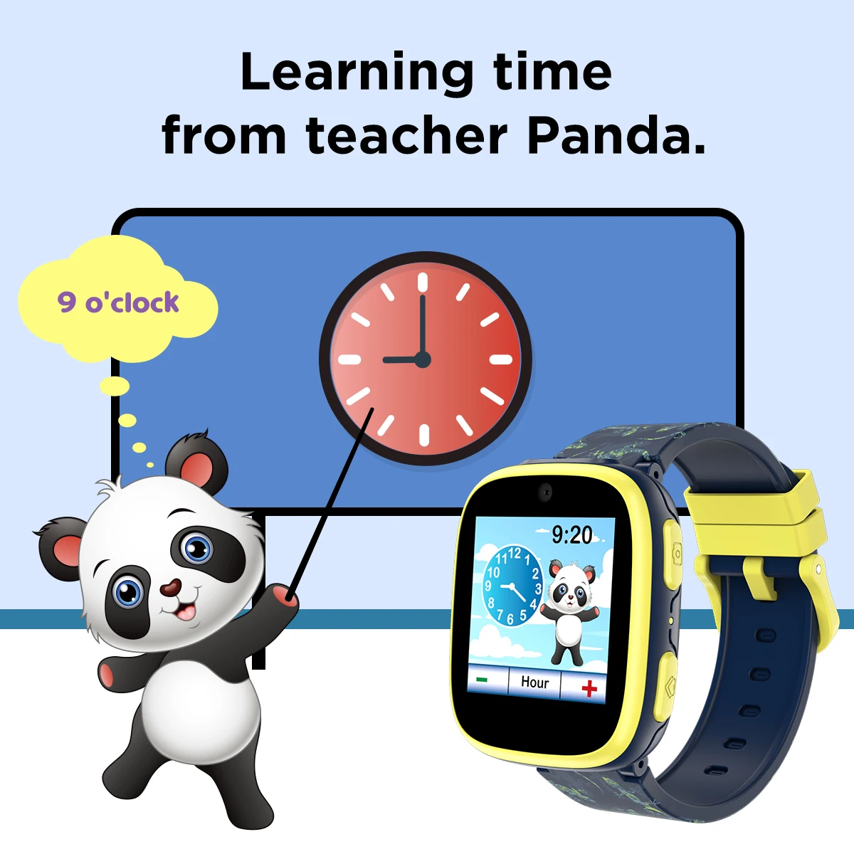 Hot Sell XA18 kid intellect watches music player time tools girls boy XA18 kid hand smart watch