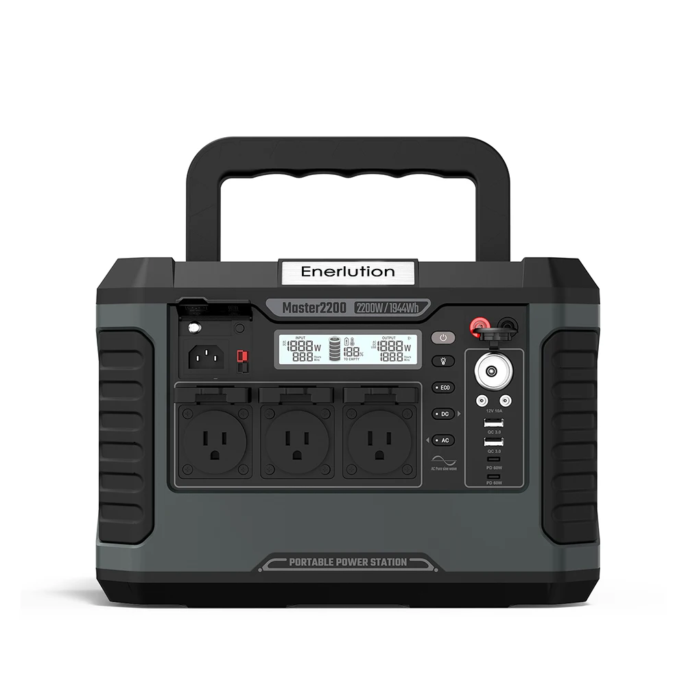ENERNOVA ETA Portable Power Station 600W, 288Wh LiFePO4 Battery/Recharge from 0-80% in 50 Min