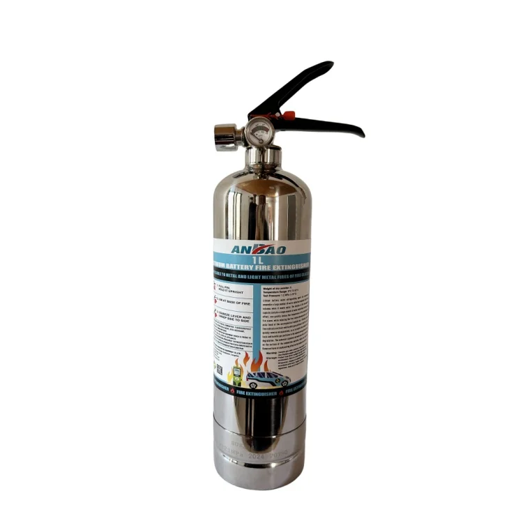 2024 New hot selling product 4L lithium electronic fire extinguishers for lithium-ion battery fires