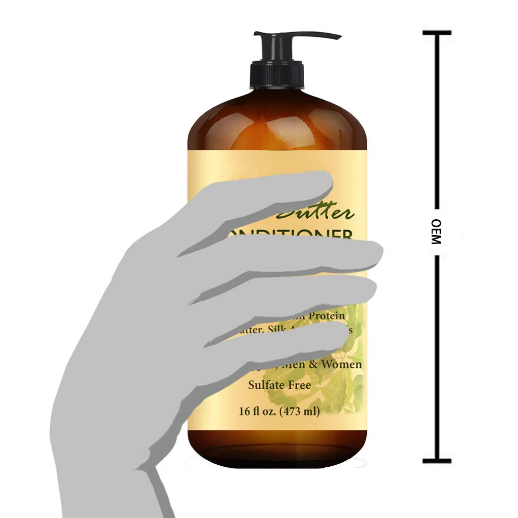 Shea Butter Shampoo and Conditioner Set, Moisturizing & Nourishing,Daily Shampoo Set for Men and Women-Sulfate & Paraben Free