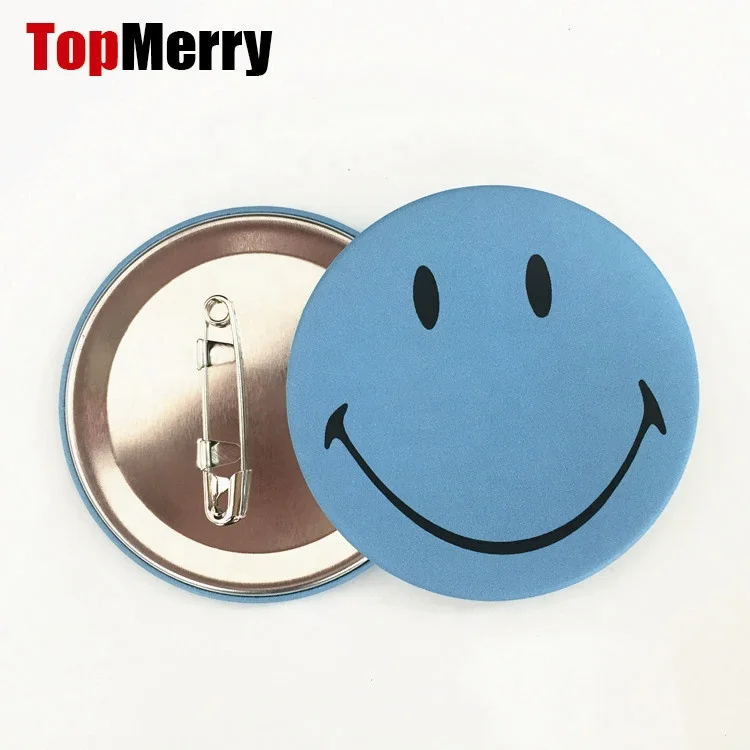 Custom logo pin metal badge