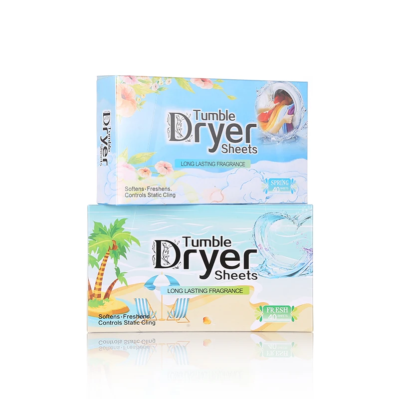 Factory sale laundry softener dryer sheets clothing fragrance enhancement fabric tumble dryer sheets