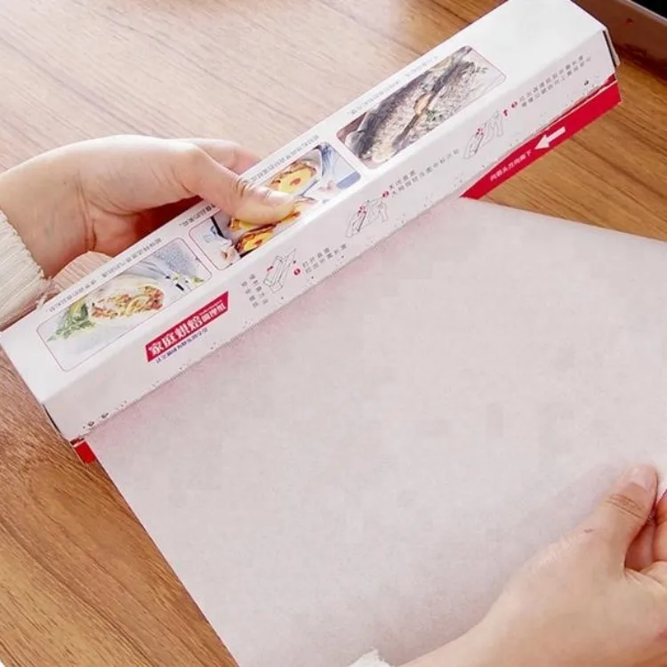 30cm*10m greaseproof paper roll wax  paper roll  baking paper roll for cake cooking householding