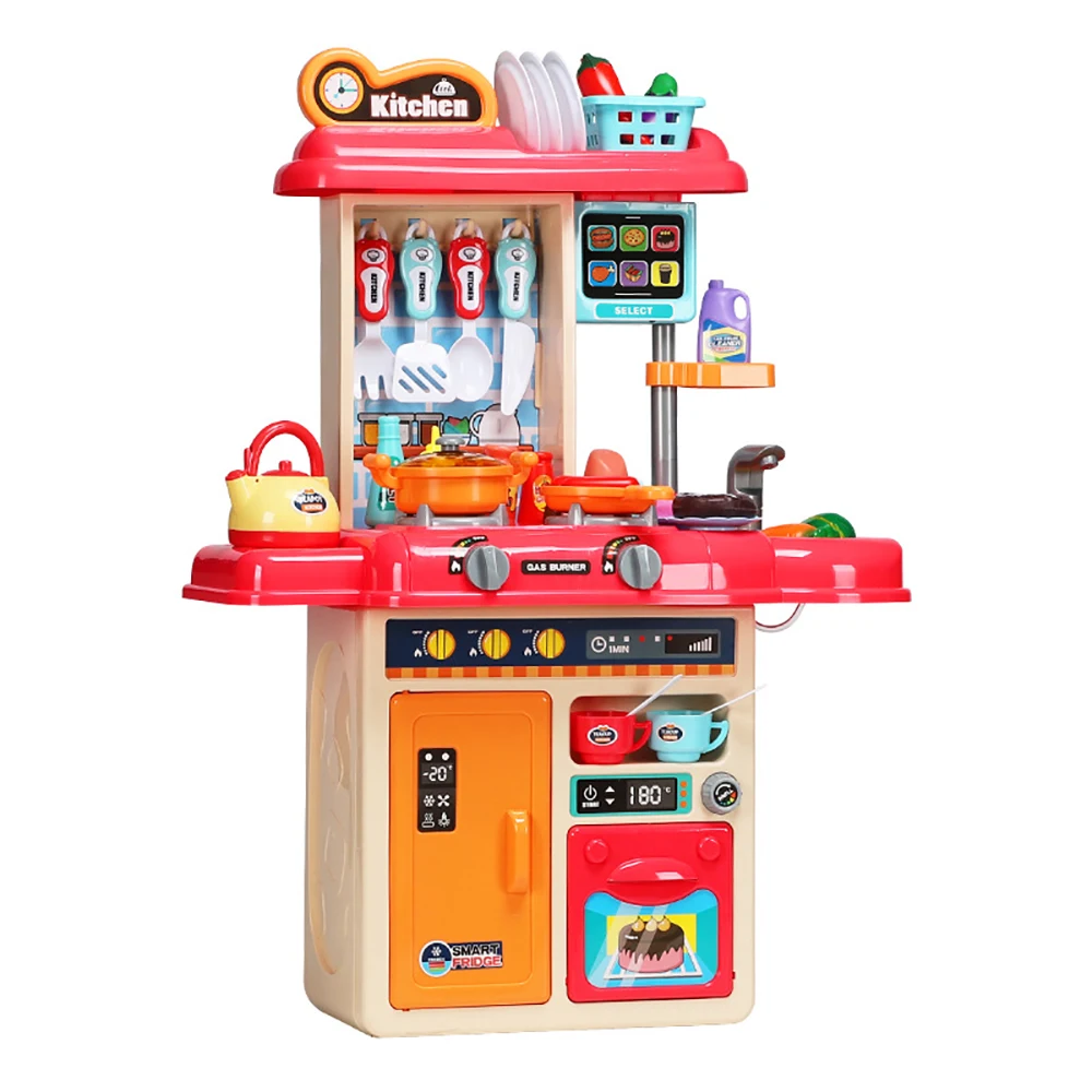 Big Kitchen Toy Kids Kitchen Set Circulating Water And Smoke Kitchen Toys For Kids