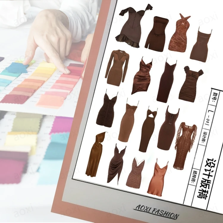 High Quality Brands Cut And Sew Design Women Clothing Casual Dress Custom Apparel Design Service Manufacturers Designer Clothes