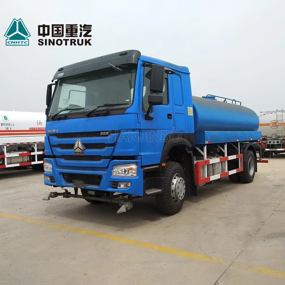  Грузовики с резервуаром для воды на продажу грузовик sino 371 Подержанный водяной боусер насосом и