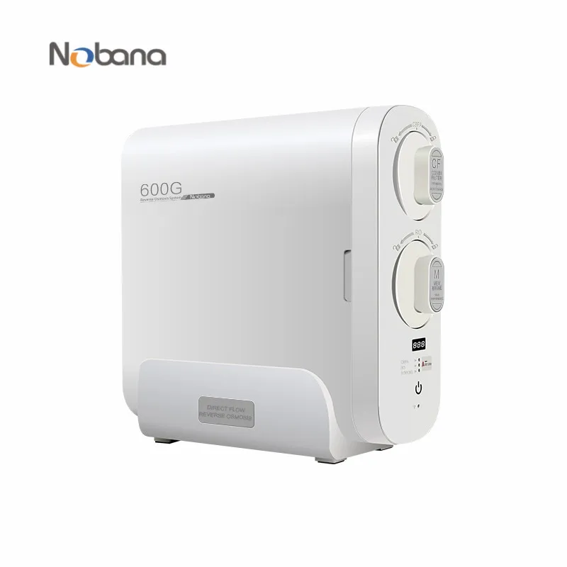  Nobana 600GPD быстрая смена фильтра большой поток воды система фильтрации выкачанной очиститель для домашнего