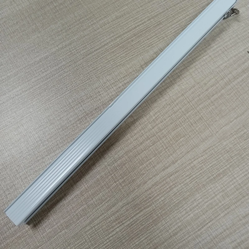 Aluminum Curtain Track Window Decorative White Aluminum Metal Curtain Rods And Rails