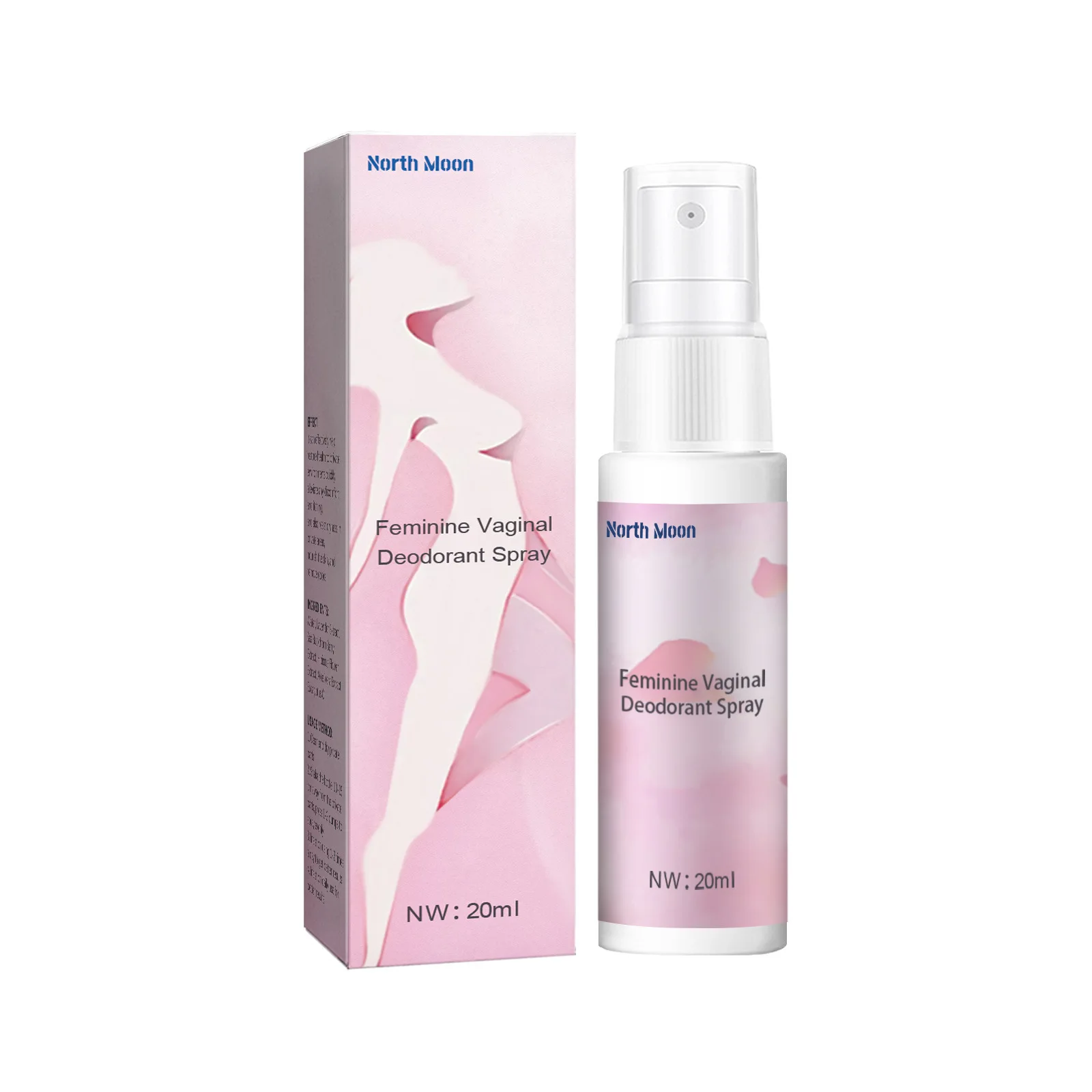 North Moon Custom Logo Feminine Vaginal Secret Deodorant Femme for Women Spray