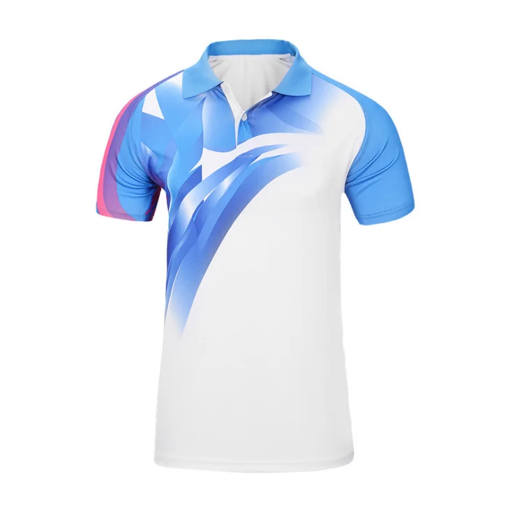 Polo shirt collar design custom Brand Golf Apparel sublimation 100% polyester mens comfortable golf shirt
