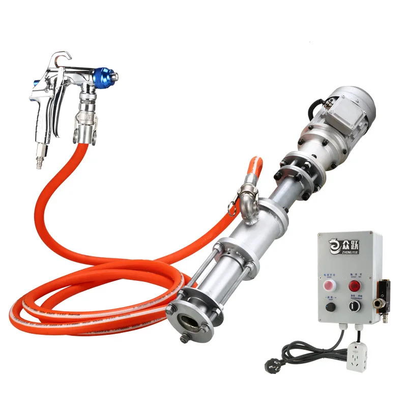Concrete Sprayer Mortar Paint Mini Automatic Painting Powder Filling Small Spray Machine