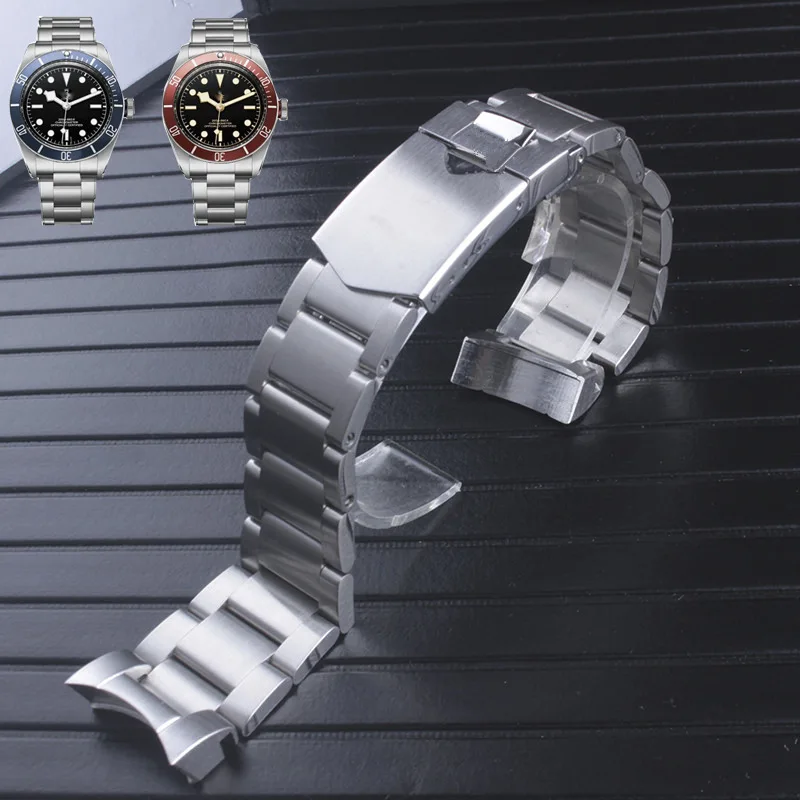 Производитель OEM подходит для Tudor часы браслеты ремни из нержавеющей стали 316l Пользовательские Роскошные Металлические часов 22 мм