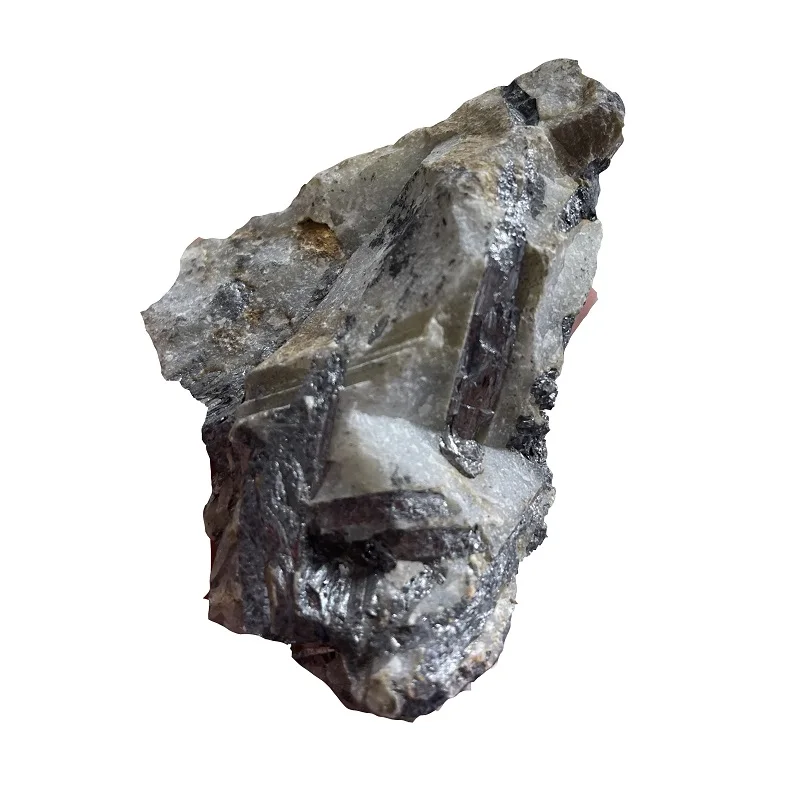 
Wholesale natural crystal mineral specimen Antimony grey stone rough antimonite antimony stone 