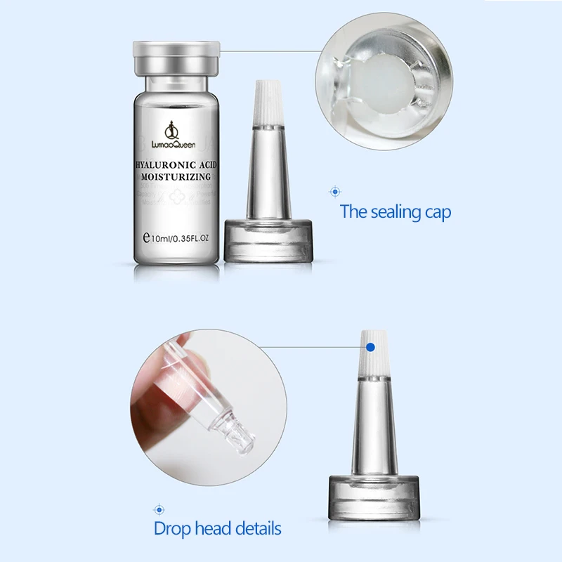 Factory Price Hyaloronic Acid Serum OEM Organic Facial Serum Oils Pigmentation Skin Repair Ordaniry Face Serum Ampoules