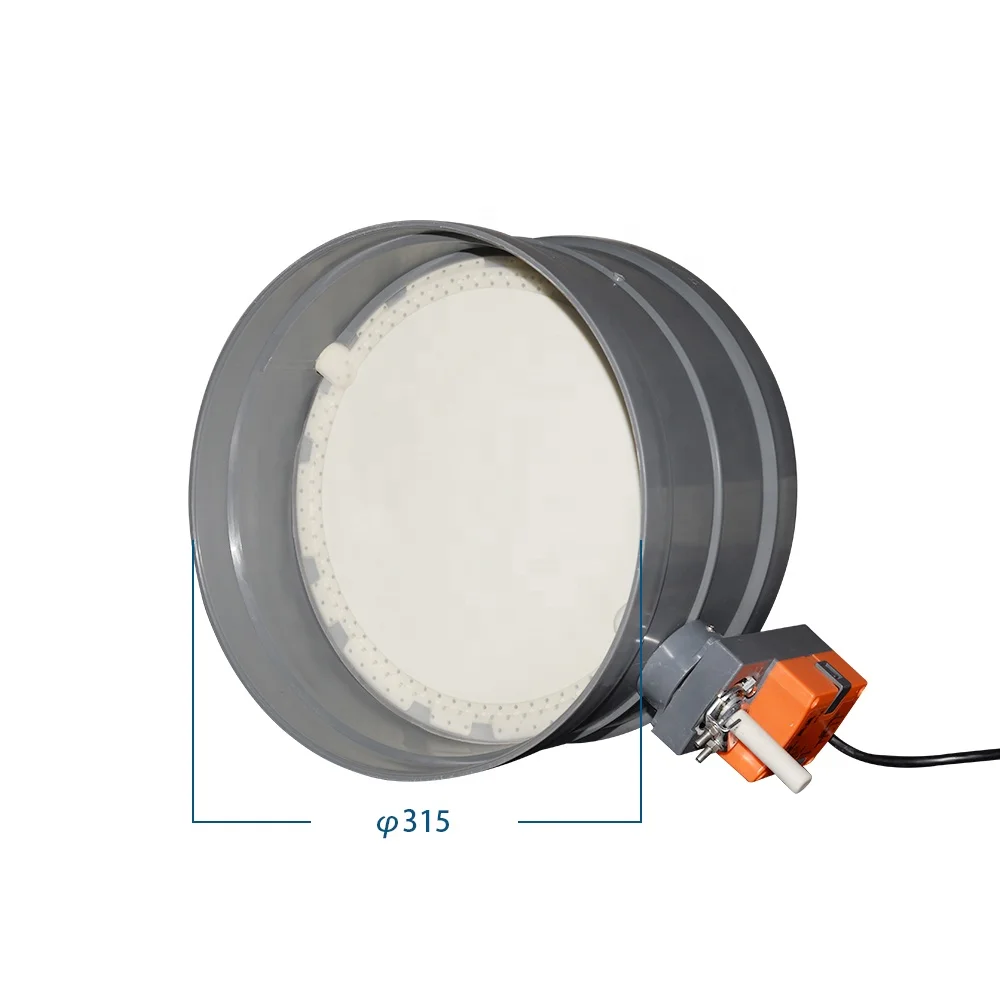 Электрический пластиковый пневматический демпфер, 24 В, автоматический переключатель