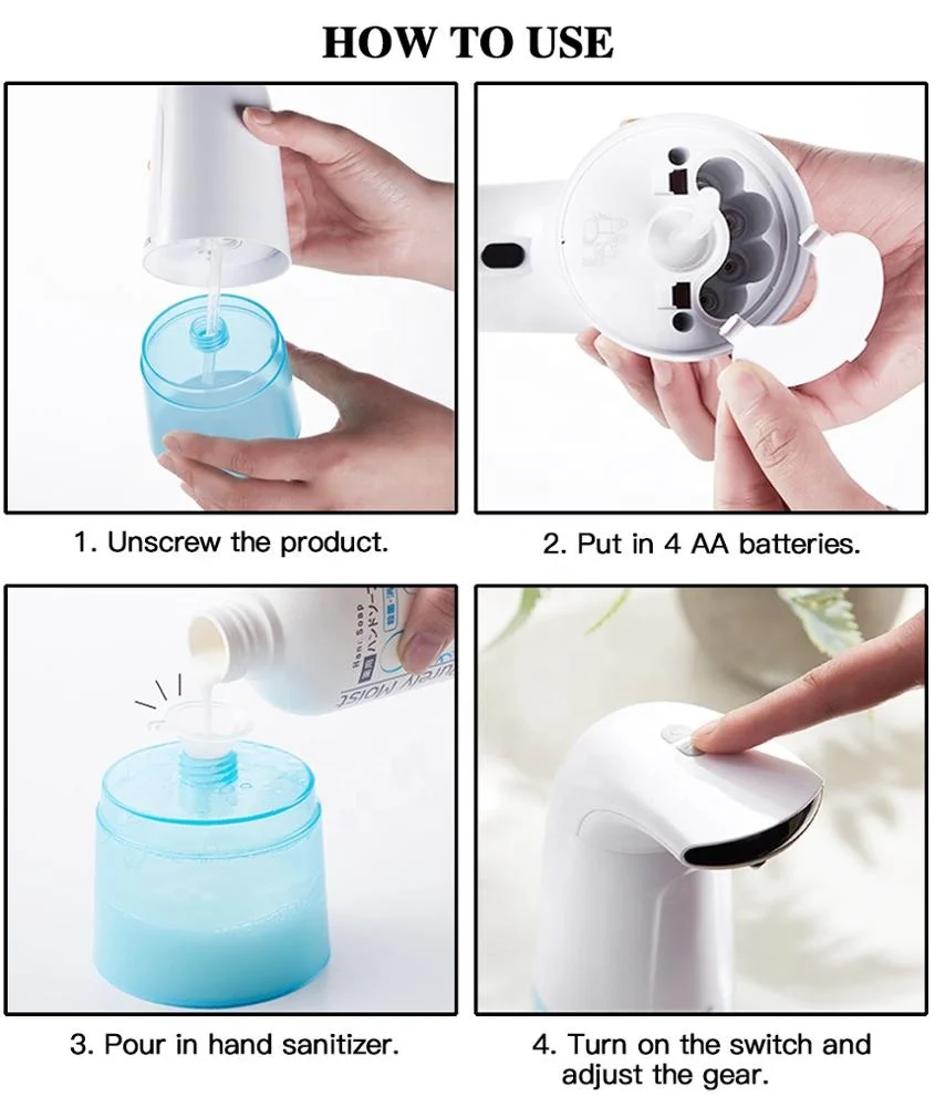 
Hot sale liquid soap dispenser hand sanitizer dispenser electric sensor automatic soap dispenser 