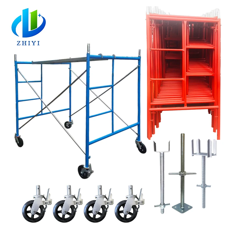 wholesale construction professional scaffolding system 2 steel planks platform boards coupler