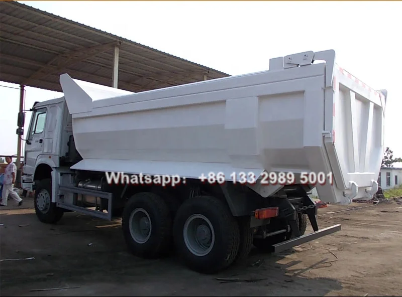 sinotruk howo 6x4 u shape dump truck for sale