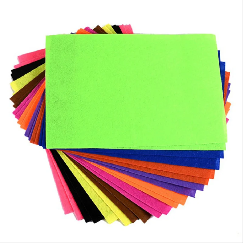 recycled material pieces thick felt roll