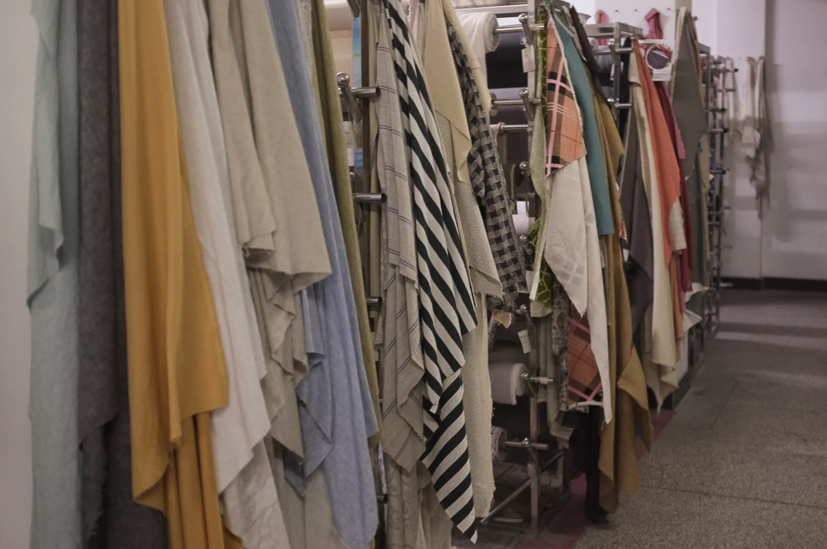 High Quality Fashion Knitted Yarn Dyed Plain Jersey Shirting Luxury Stretch 100% Ramie Fabric ramie