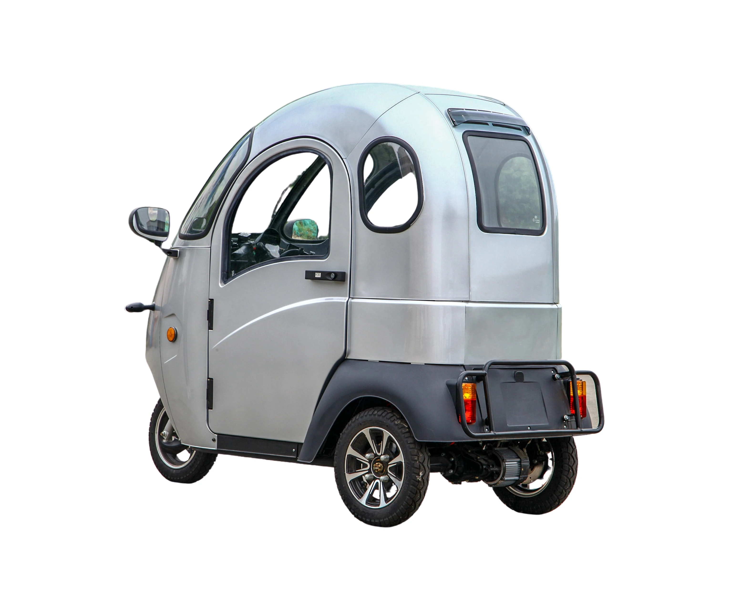 800W three wheel electric tricycle unfoldable tricycle motorcycle bike for elderly or disabled