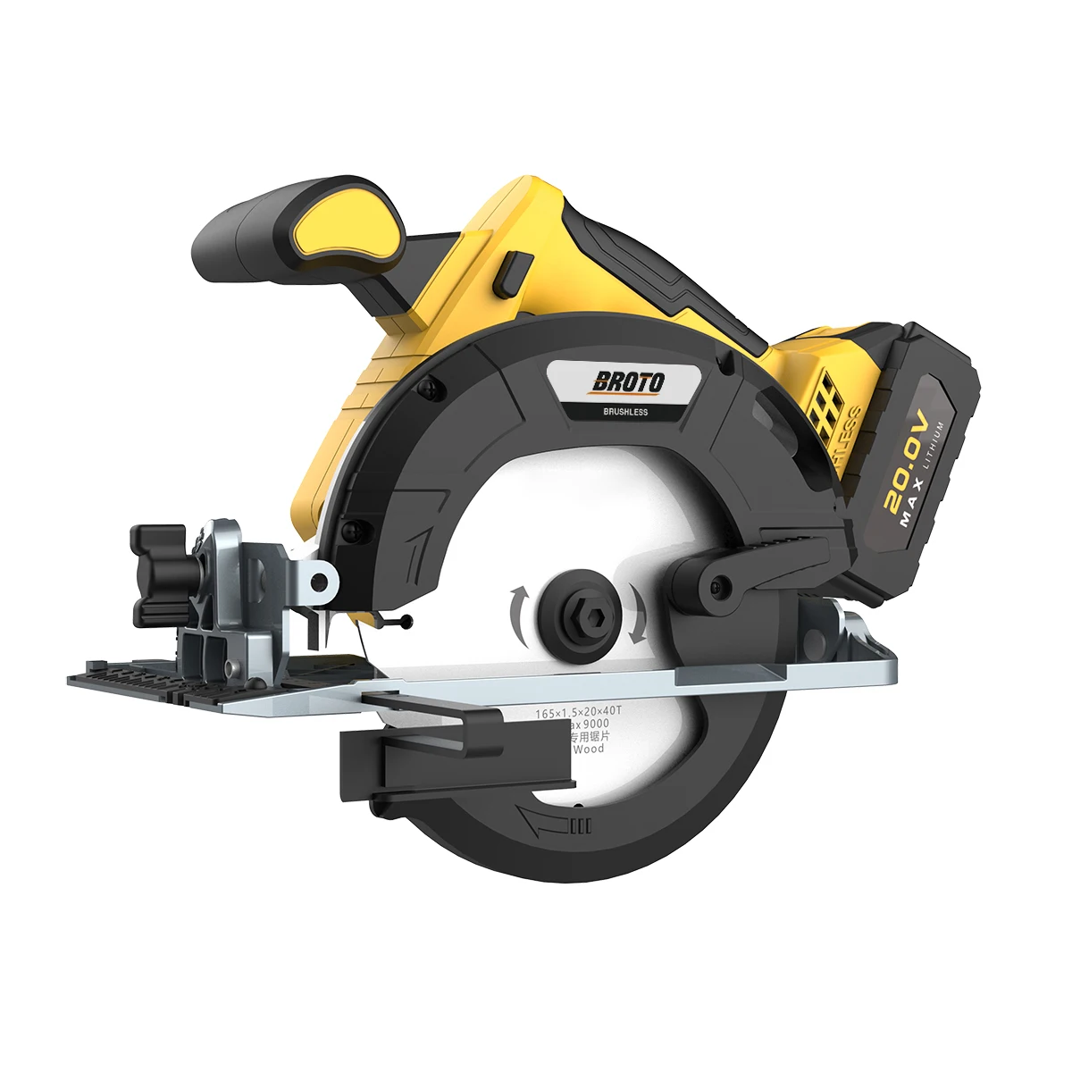 Industrial Hand Professional Saw Rechargeable Battery Electric Power Cordless Circular Saw Machine Wood Cutting