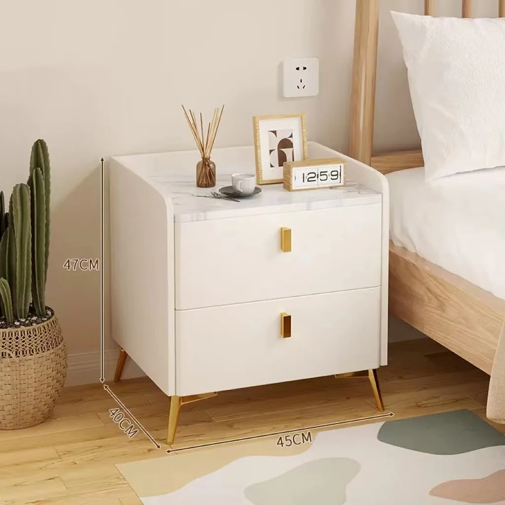 hot sale bedroom night stand small modern nordic  style MDF wood small simple design bedroom furniture night stand modern
