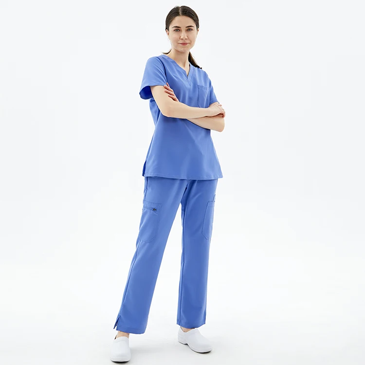 top ranking staff uniforms sets long sleeve  hospital uniform yolanda lee for men women scrubs