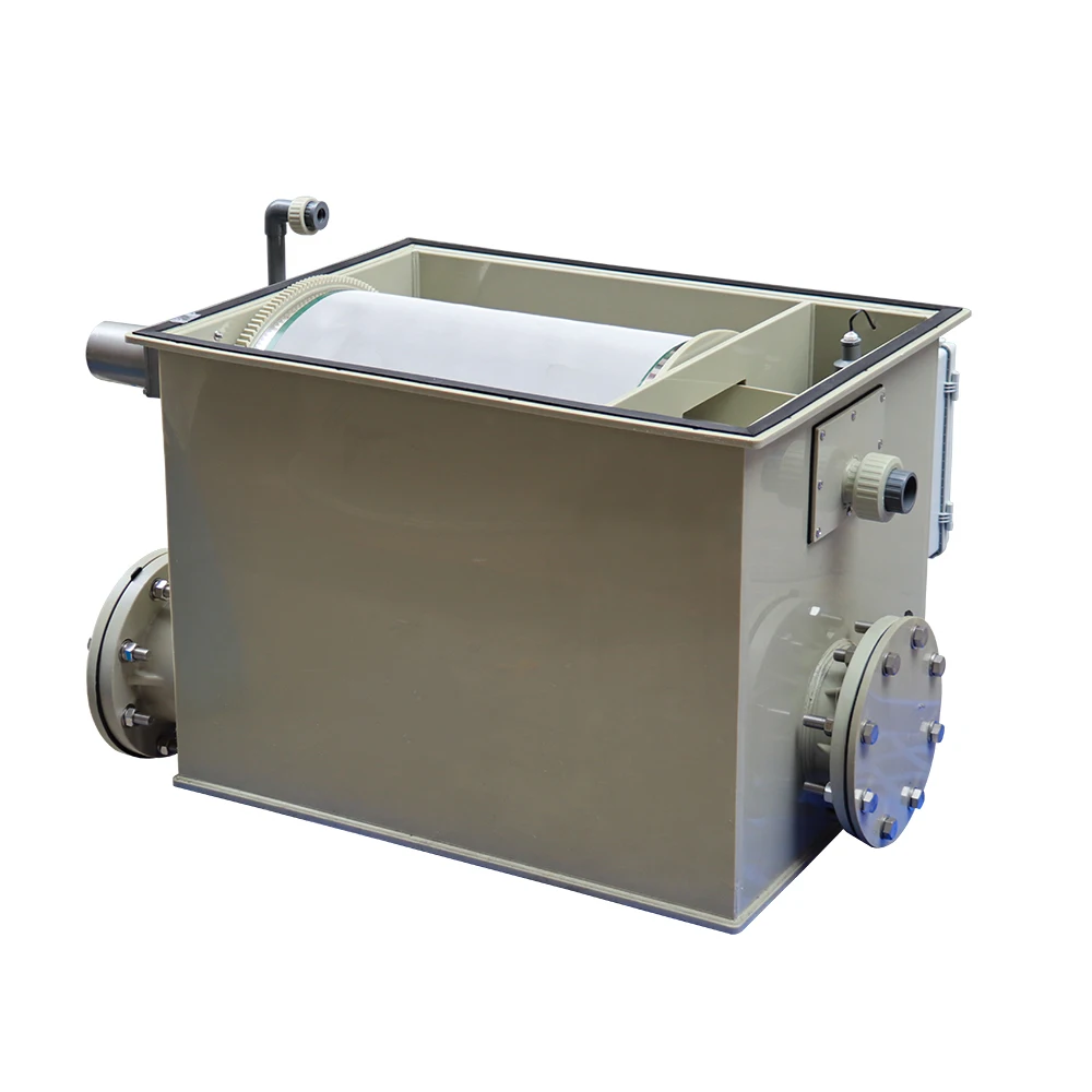 Китайская автоматическая фильтрация воды для аквакультуры, барабанная вращающаяся машина для фильтрации рыбного пруда