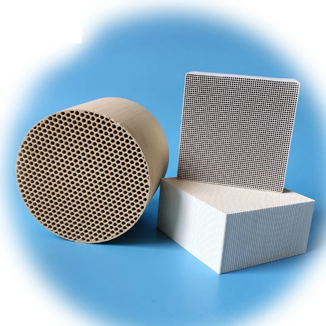 Rapid Heat Transfer Honeycomb Ceramic Tower Packing For Heater Gas Accumulator