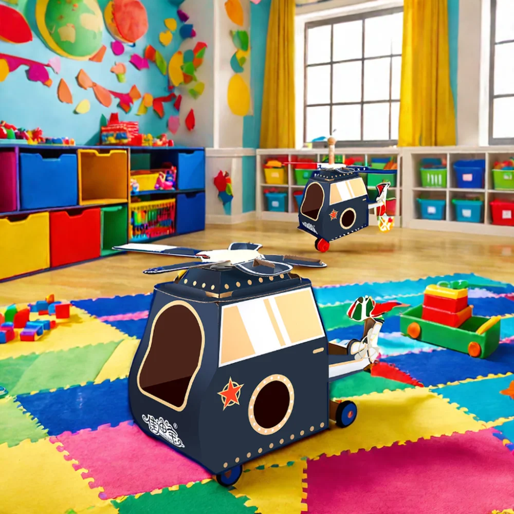 Best Seller DIY Wearable Cardboard Animal Cosplay Toys for Kids Plastic Novelty Stress Relief Dinosaurs Fun Families Weekends