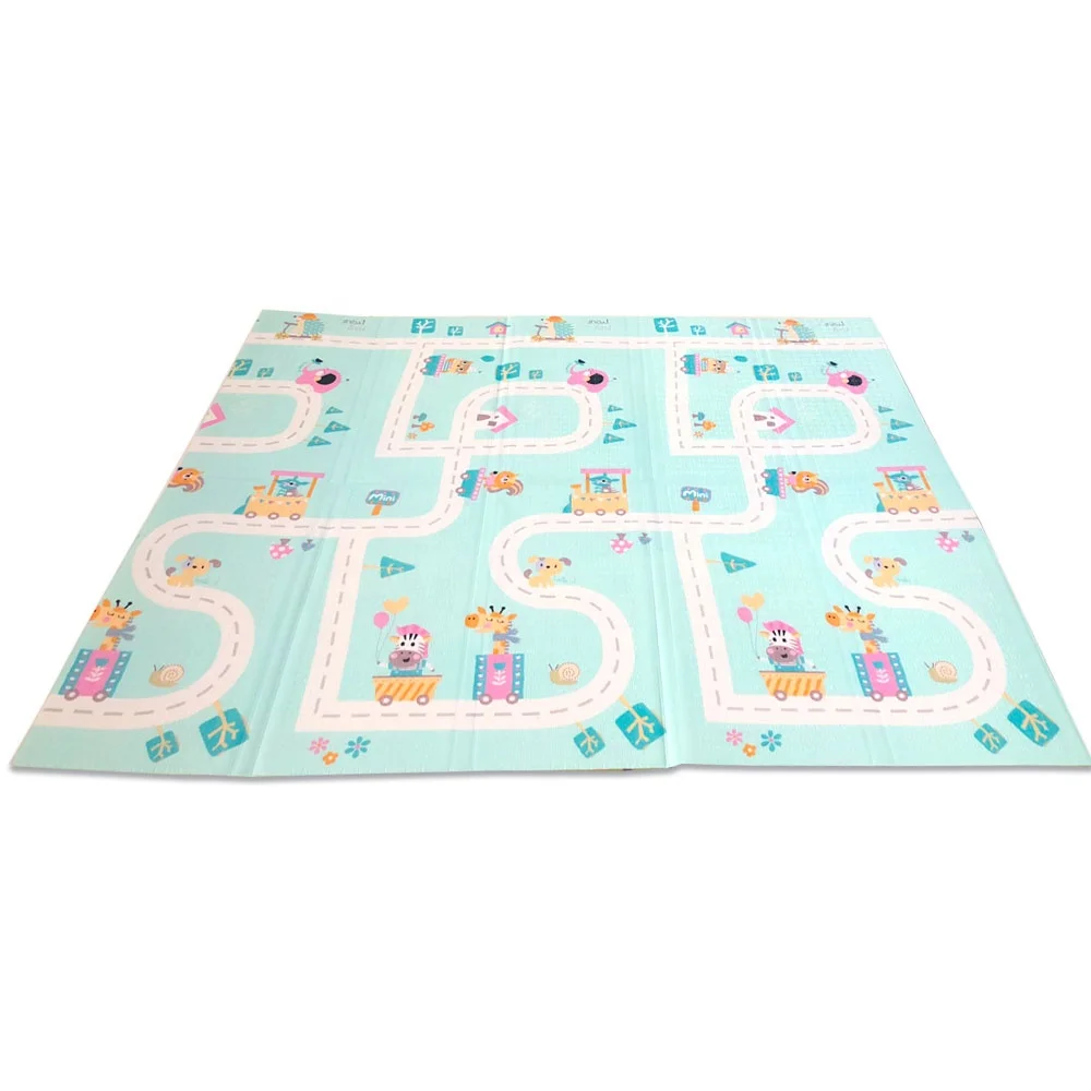 Foam Play Baby Large Soft Foam Play Mat For Kid Children Rug Xpe Folding Handmade Baby Play Mat