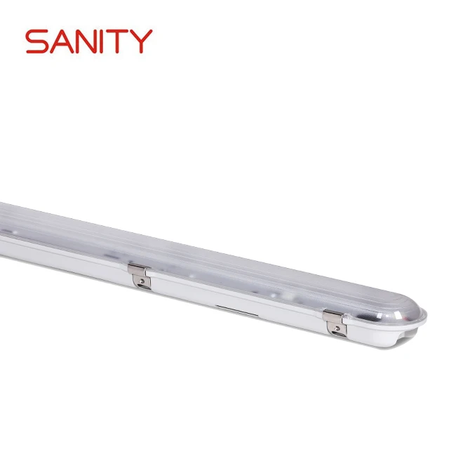 Waterproof Led Light Emergency 120~277v Ip65 T8/t5 Fluorescent Tri-proof Light Fixture