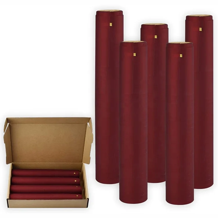 New Style PVC Heat Shrink Capsules Wine Shrink Wrap Liquor Bottle Shrink Caps for Wine Cellars and Home Use