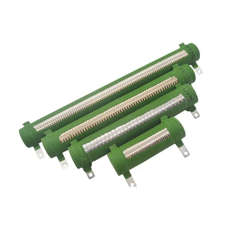 RX20 porcelain tube high-power load aging discharge brake adjustable sliding resistor 50W100W200W1000W